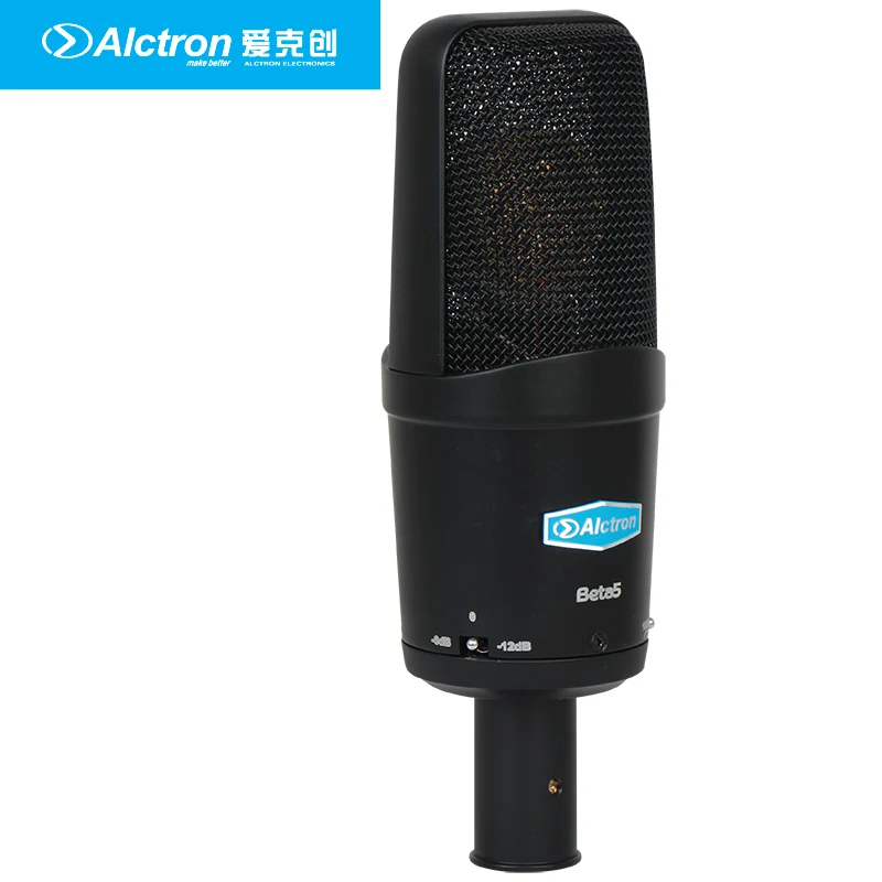 Alctron Beta3 Professional FET condenser microphone for studio recording stage performance shock mount with case