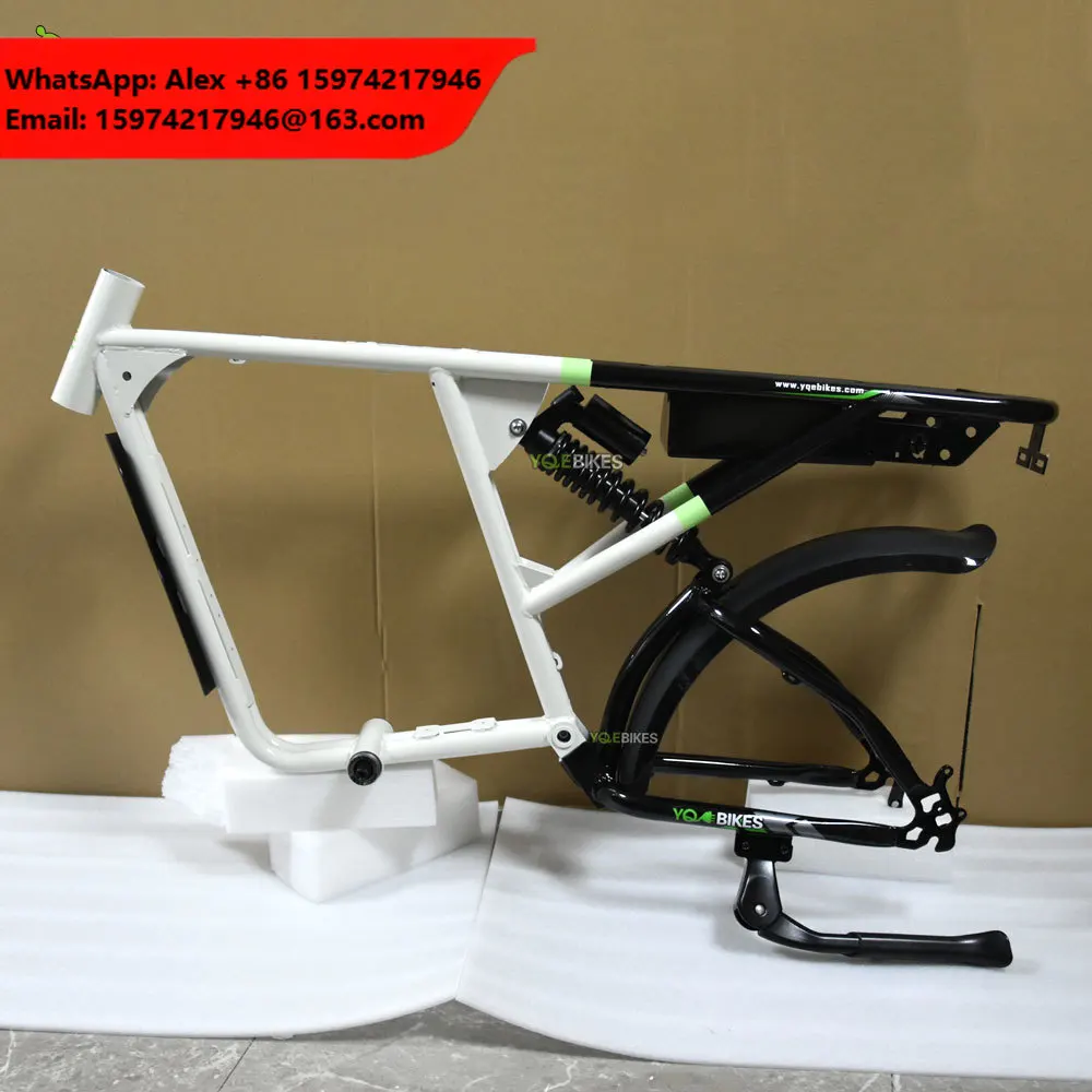 New Intermediate Colors E-bike Fat Super EBike 73 RX FrameSet Road Bike MTB E Dirt Bicycle Frame In Stock For 1000W 1500W 2000W
