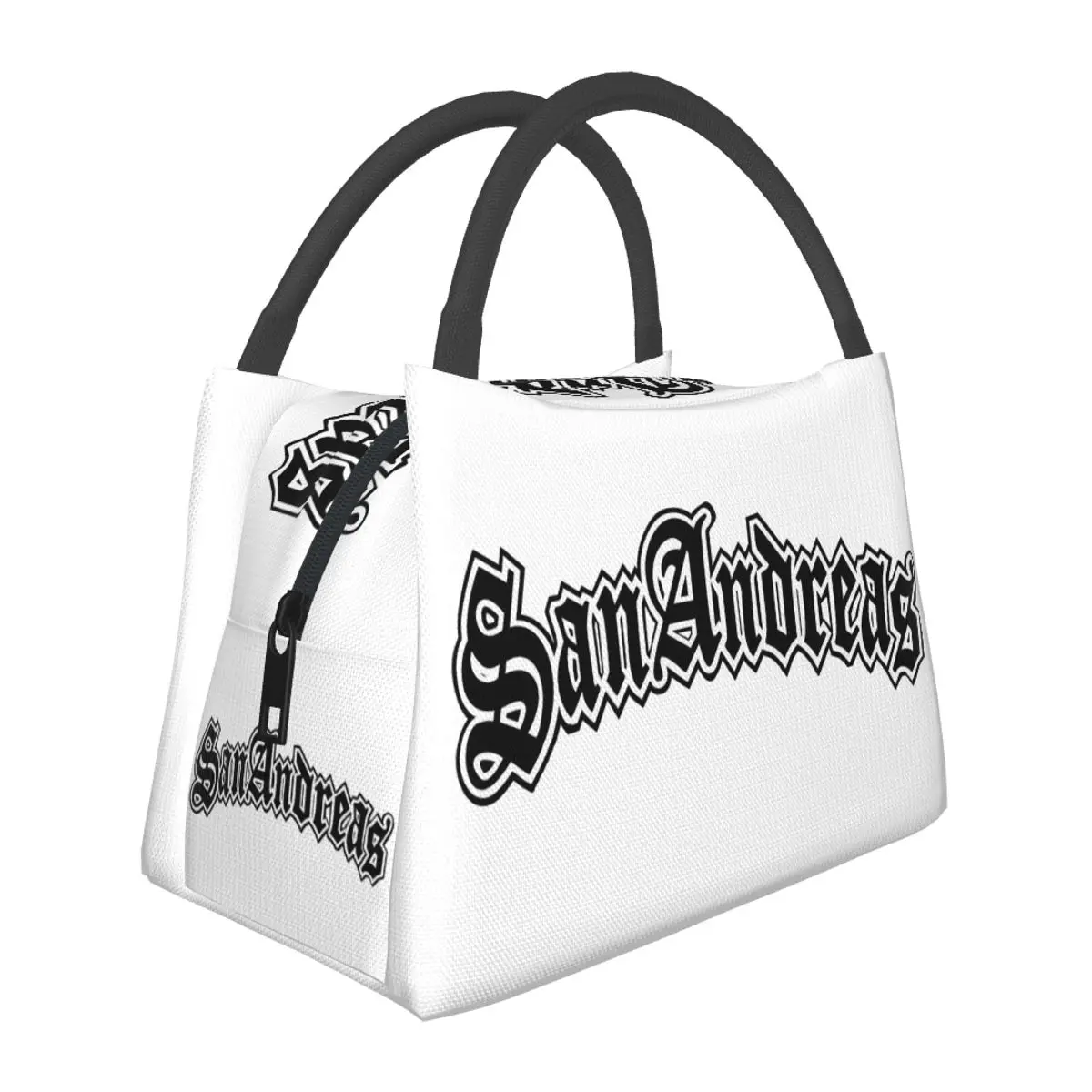 Bolsa térmica com logotipo Sherm Head GTA Sanandreas para mulheres, caixa de armazenamento de alimentos, recipiente térmico, caixa térmica para almoço