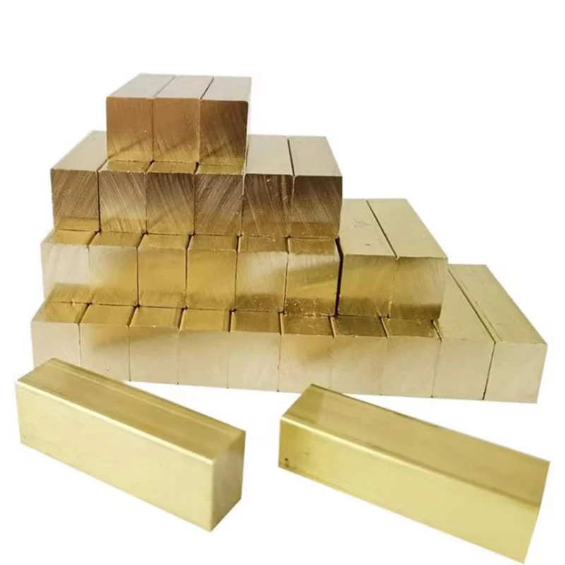 1 pz barra in ottone massiccio striscia in ottone piatto dimensioni barra 5x5/6X6 /8X8 /10X10 /12X12 /15X15 /20X20mm lunghezza 200 mm