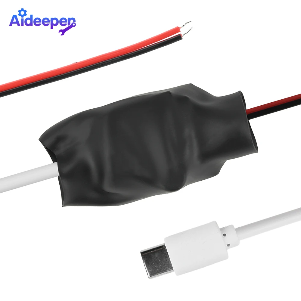 التيار المتناوب 220 فولت إلى تيار مستمر 5 فولت الجهد العاكس تيار مستمر صغير التيار الكهربائي USB/نوع C واجهة تيار مستمر شاحن التيار الكهربائي