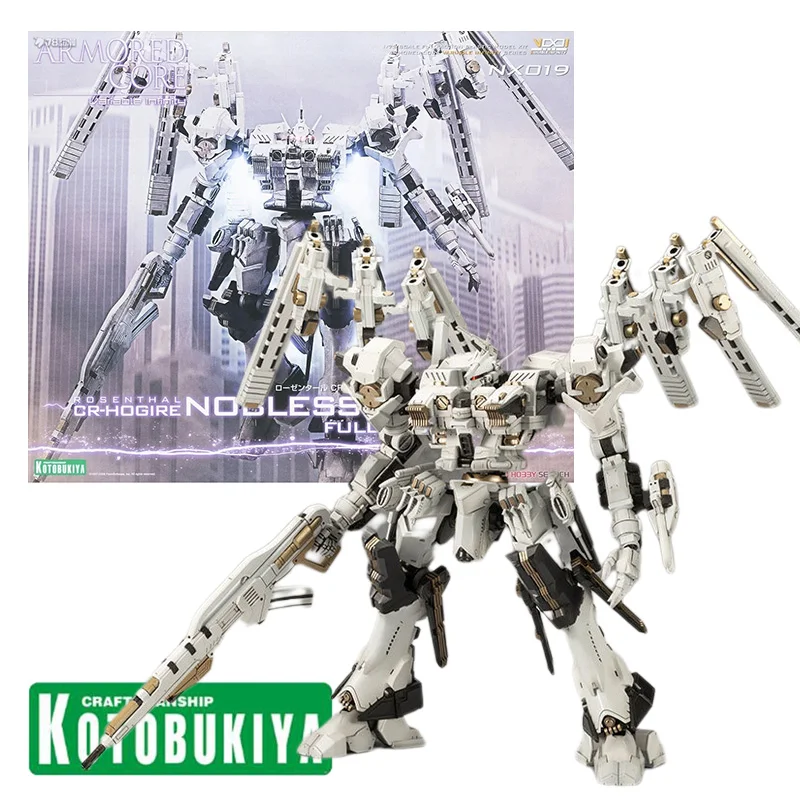 

In Stock Kotobukiya Original Box ARMORED CORE CR-HOGIRE NOBLESSE OBLIGE FULL PACKAGE VER. Action Plastic Model Kit Toy Gift