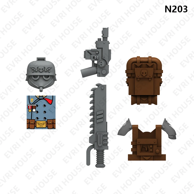 Imperium des Menschen Mini Bricks Actionfiguren Psyker Sergeant Pyro Montage Bausteine Spielzeug für Kinder