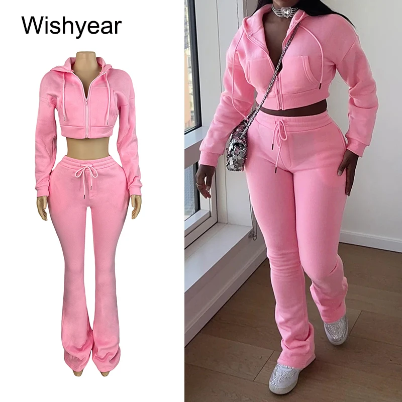 

Женский осенний модный спортивный костюм, комплект из двух предметов, укороченный топ с капюшоном и карманами, лоскутные брюки на шнурке, уличный спортивный костюм