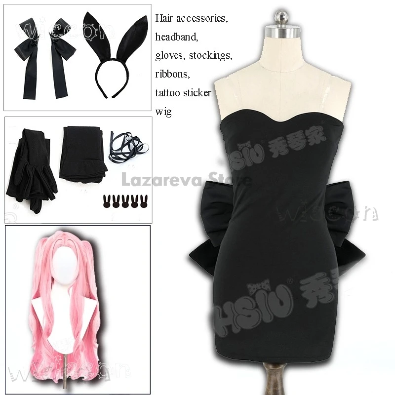 disfraz Halloween Costumes Alien Stage Mizi Cosplay Aniplus Cafe 3rd Outfit Dress Outfit Bunny Girls mujer