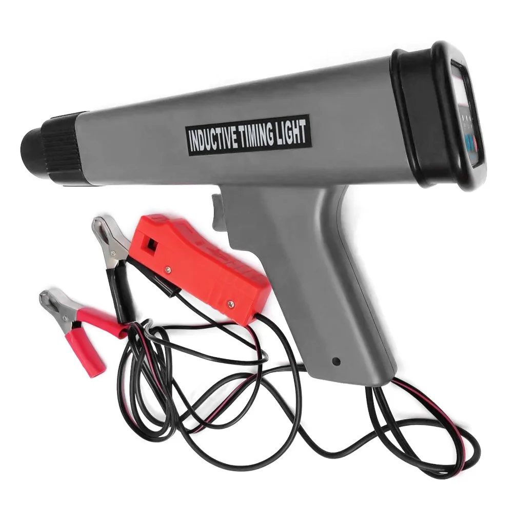 

Engine Ignition Timing Light Gun Automobile G-a-s-o-line Ignition Timing Lamp Digital Timing Light with Advance