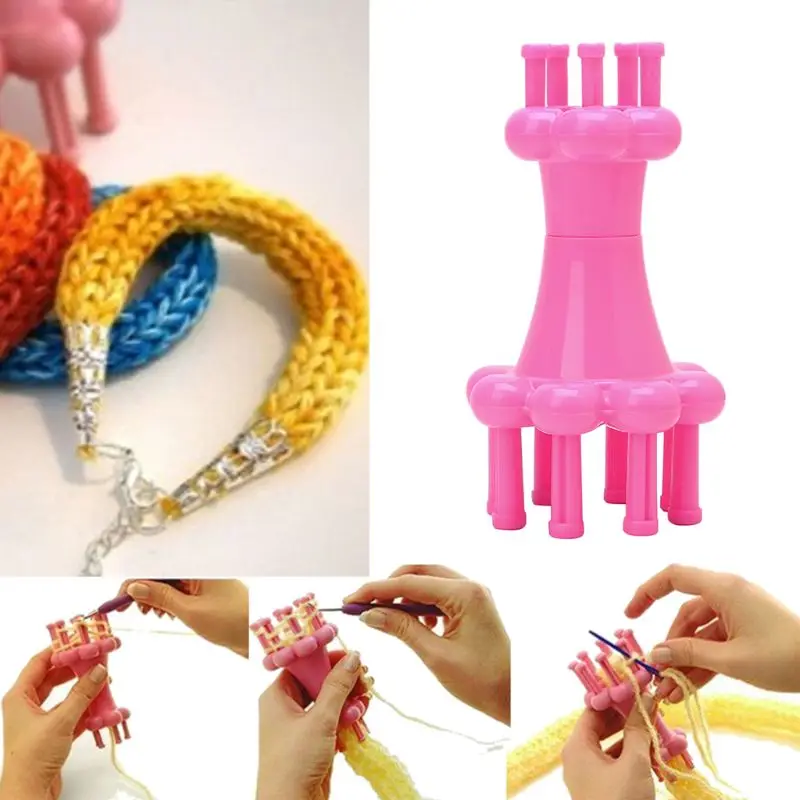 Topping Knitter Knitting Spool Needle Hook Scarves Straps Making Craft Tool NEW arrival