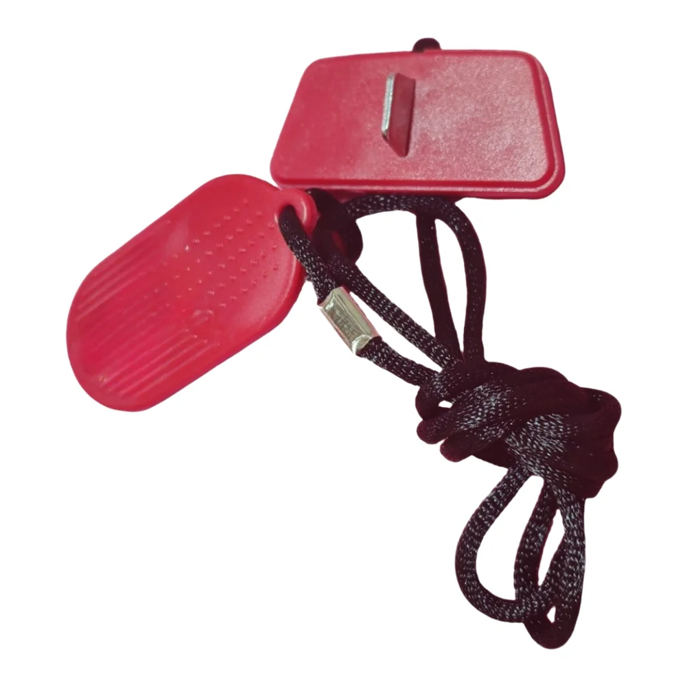 For Treadmill Safety Key E-Stop Switch Red Plastic Stop Lock With Clip For Most Running Machines Fitness Equipment Accessories