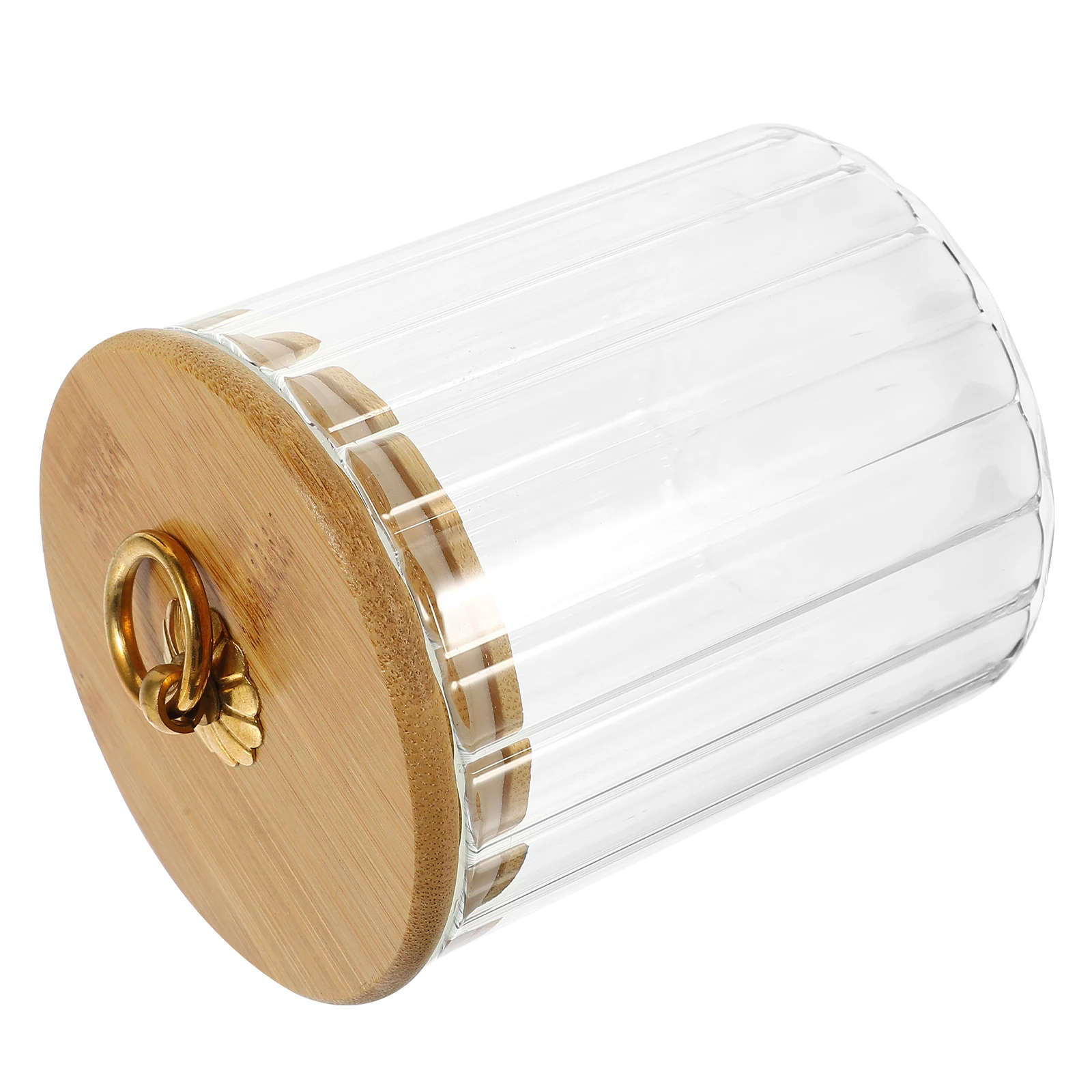 

Glass Storage Jars 500ml Airtight Containers for Spice Coffee Tea Sugar Kitchen Canisters Bamboo Lid Glass Tea Canisters