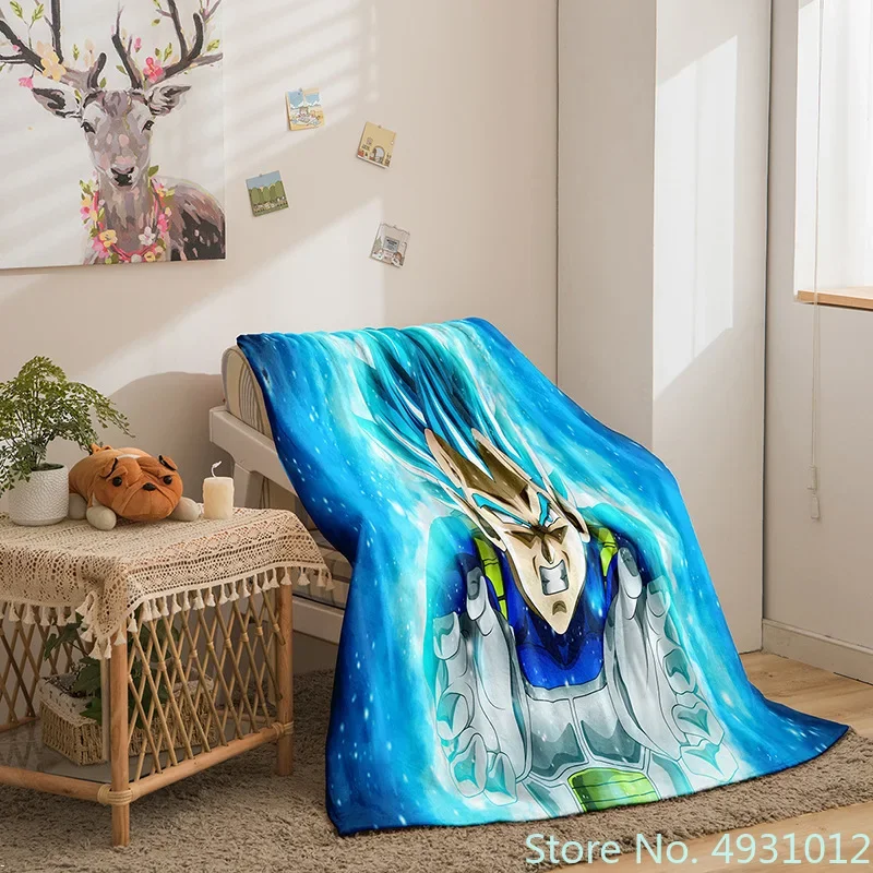 

Saiyan Dragon Ball Wukong Hot Anime Baby 3D Blanket Throw for Bed Sofa 150x200cm Nap Blankets Boys Girls Children Kids Gift