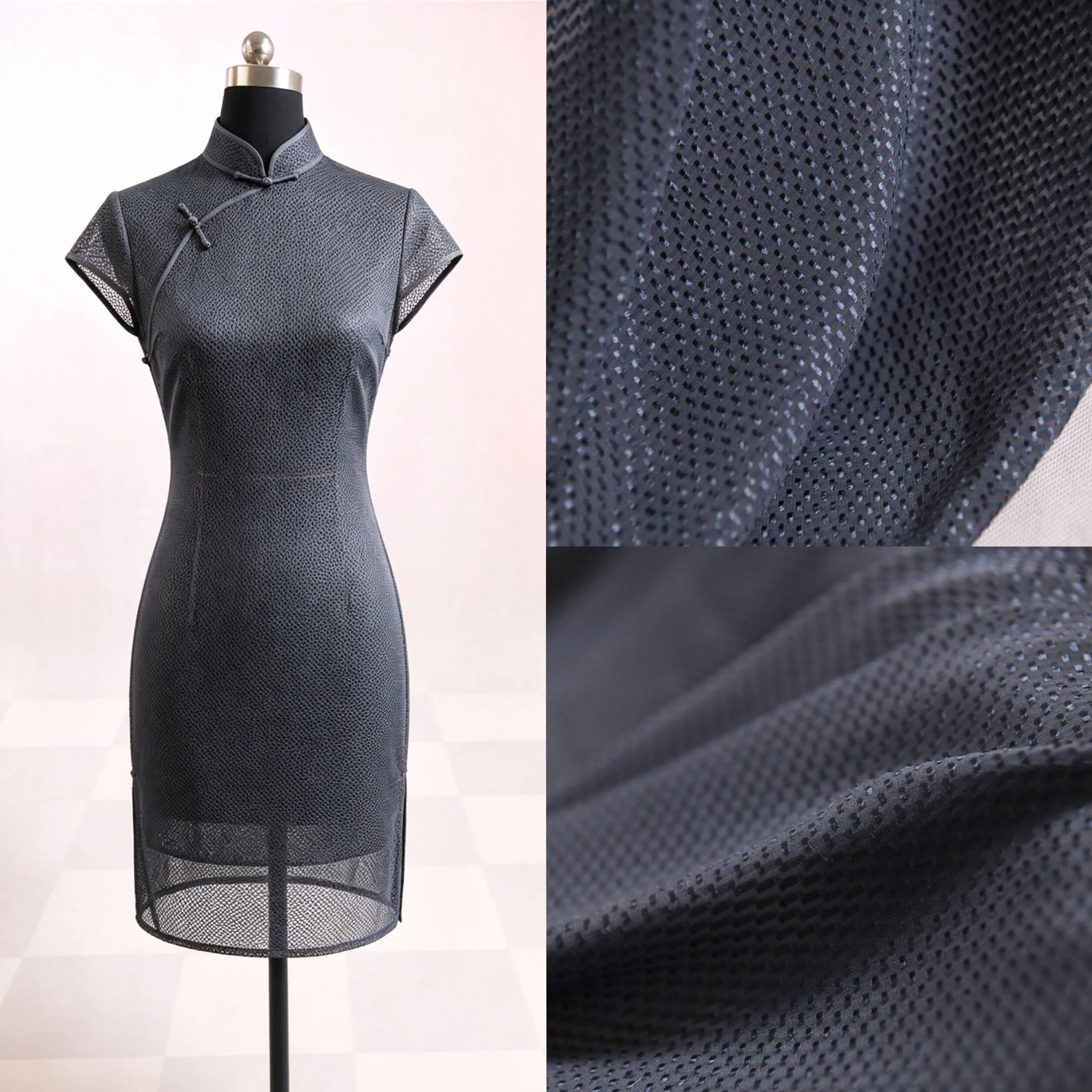 3m Txl Silk Cut Velvet Fabric Scattered Dot Pattern Starry Dust Texture Designer Order High-End Dress Material