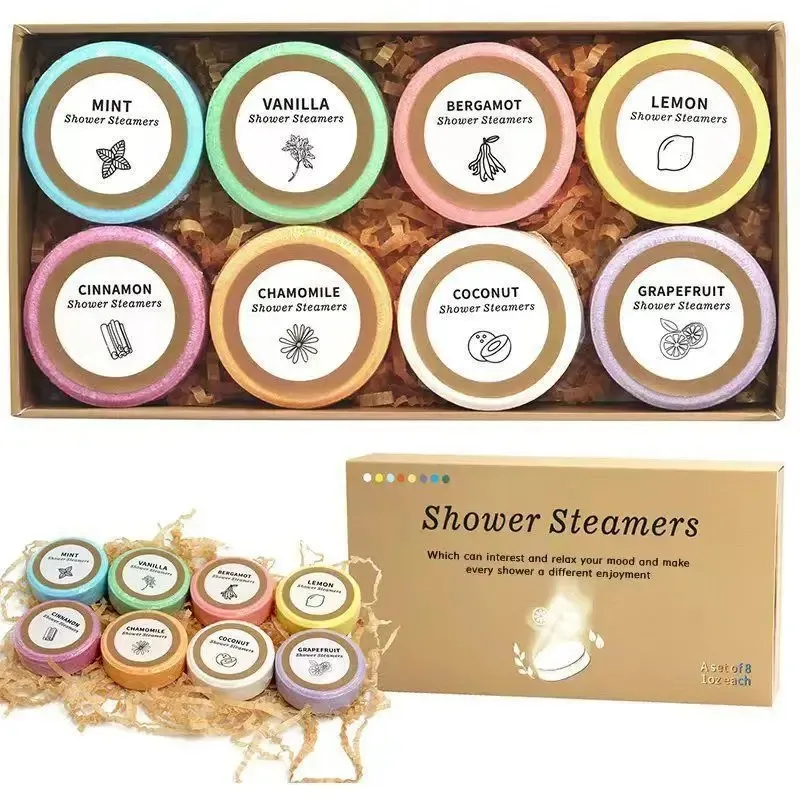 Shower Steamers Aromatherapy Shower Gifts For Her With Essential Oil For Home SPA Self-Care & Relaxation Valentine's Birthday