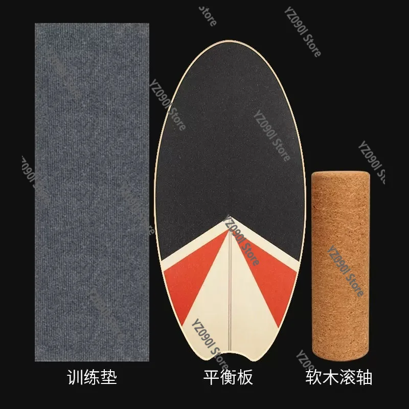 Art Balance Board, Sandblasted Anti-slip Design, Core Training Board for Kids & Adults, Sensory Integration Trainer
