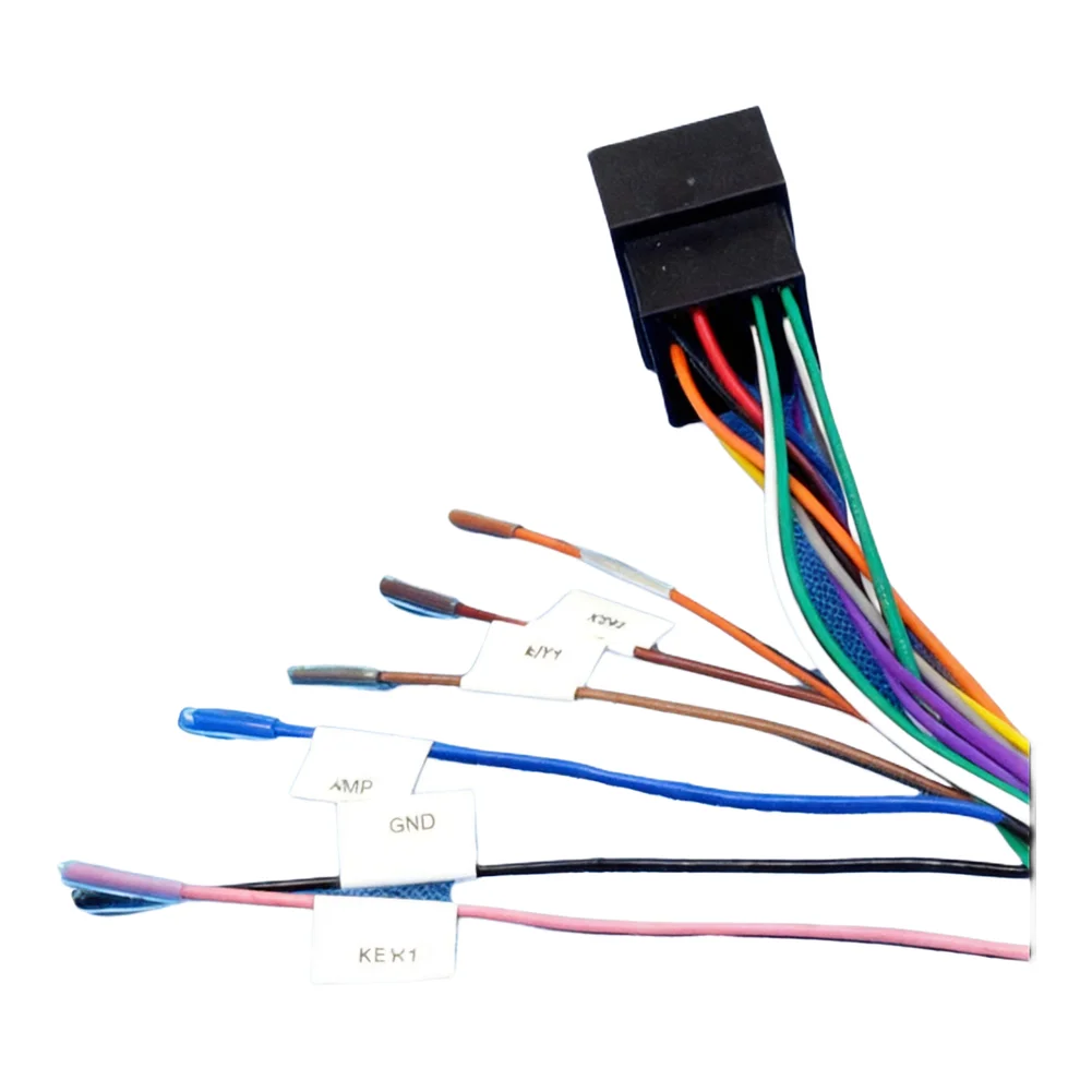 Car 20pin Adapter 20-Pin Cable Adapter Easy To Use No Deformation Practical Design Reliable Material For Car Radio