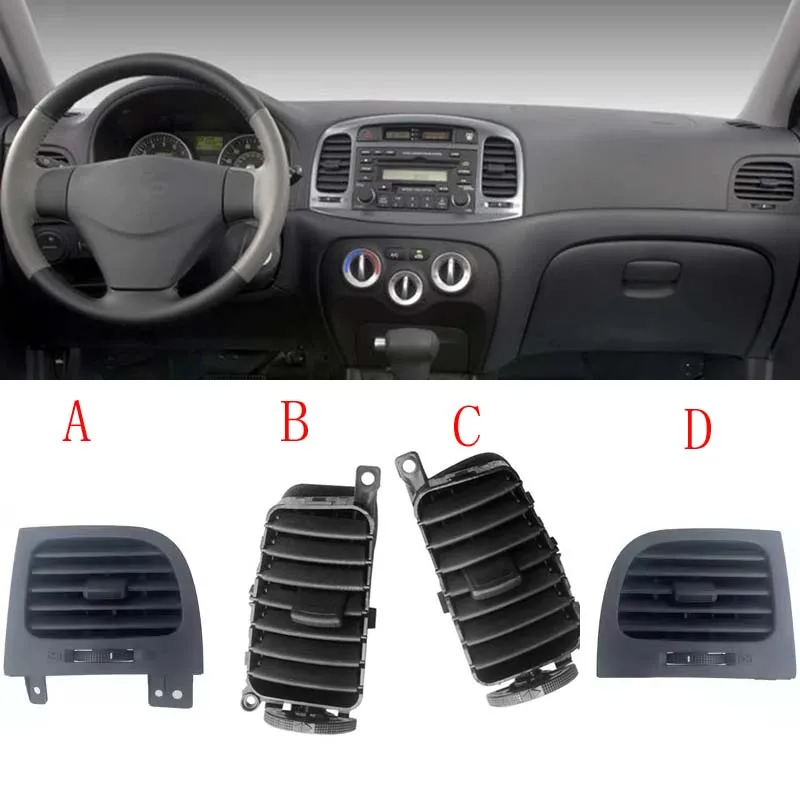 

Car accessories air conditioner outlet for Hyundai Accent Hatchback 2006 - 2011 974101E000 974201E000