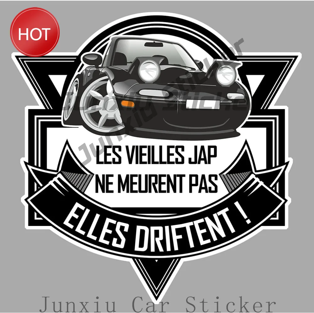 Mx5 Drift Japan Jdm Funny Auto Funny Vinyl Decal Outdoor For Van Body Bumper Truck Window Sticker Vehicle Accessories