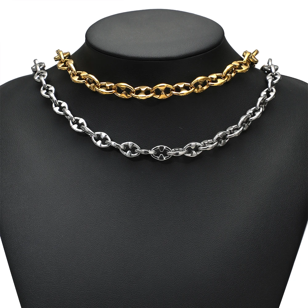 1 Meter Edelstahl O-Link Rolo-Kette für DIY-Schmuck, Armbänder, Halsketten, Ohrringe und Zubehör – Detail 4