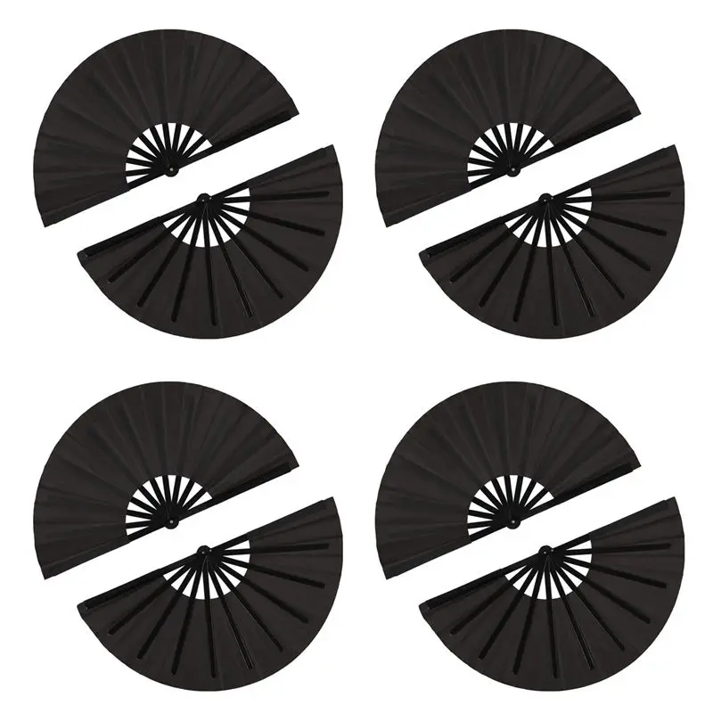 ventaglio-pieghevole-grande-a98e-8-pezzi-in-nylon-ventaglio-portatile-cinese-per-kung-fu-e-tai-chi-nero-decorato