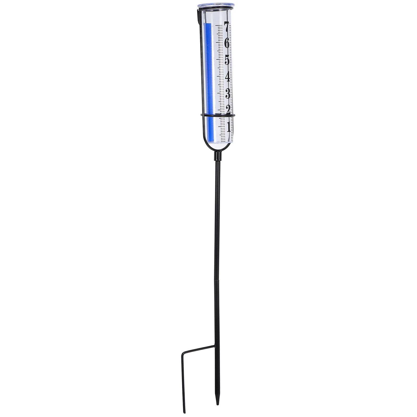 

1pc Outdoor Rain Gauge Replacement Glass Measuring Device Garden Yard Lawn Durable Water Rainwater Tool Clear Precise Scale Rack