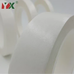 0.09mm Thickness Aramid paper Nomex Fireproof Tape Anti-Flame Insulating Paper Transformer Tape Aramid Paper Tape 50M/Roll