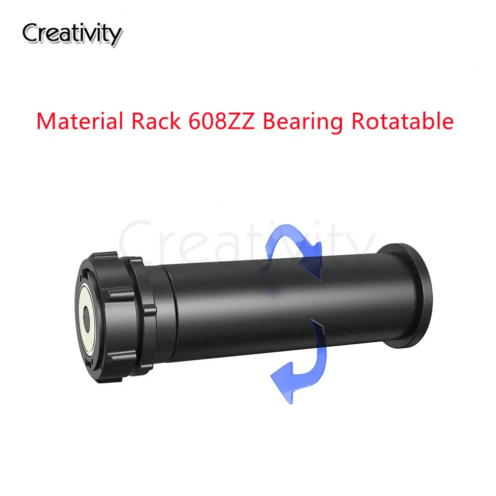 3D Printer Filament Bracket Material Rack 608ZZ Bearing Rotatable for Spool Filament Mount Holder PLA/ABS 3D Printing Material