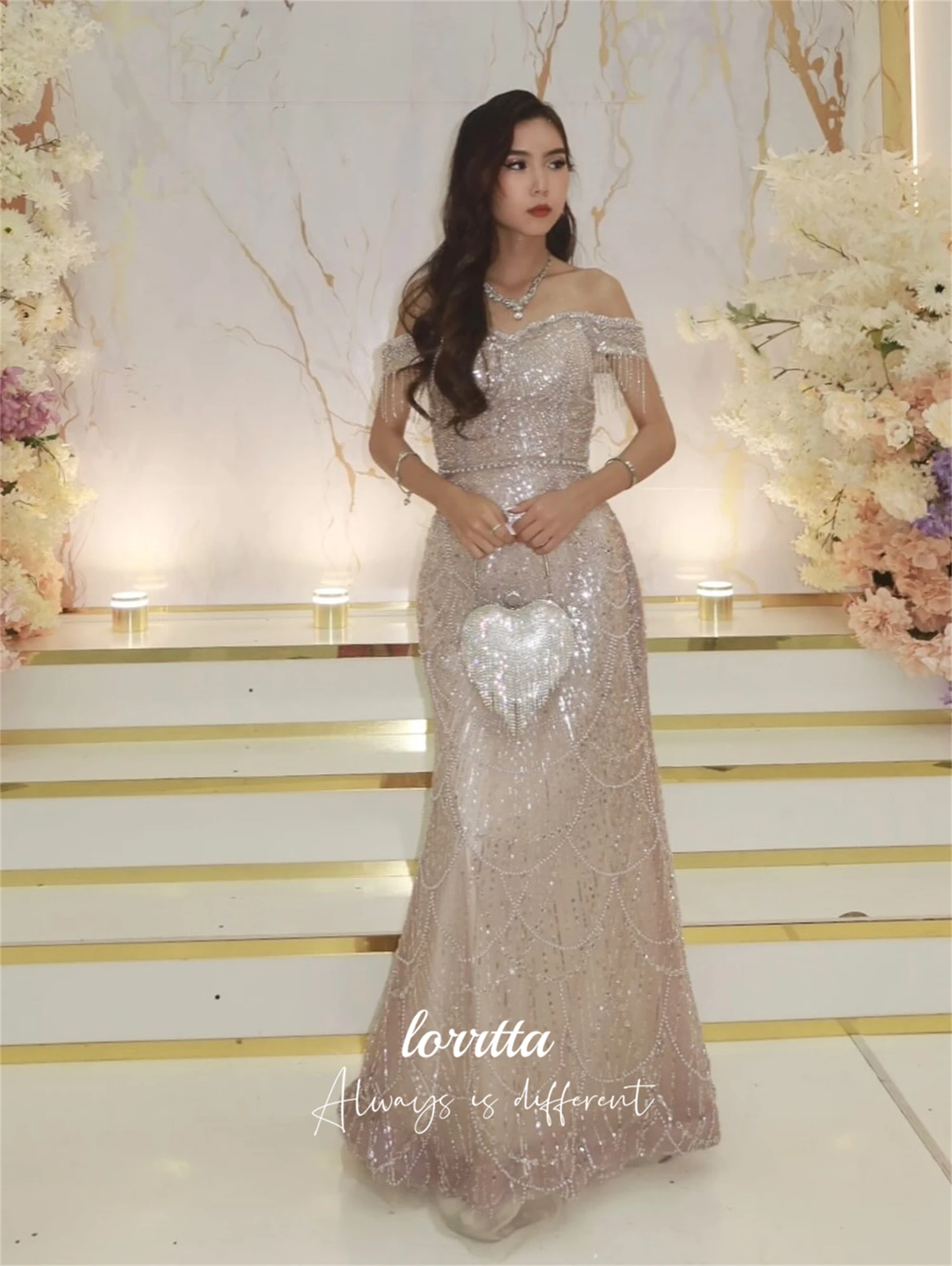 Lorrtta Vestido de fiesta personalizado Vestido de cumpleaños Vestidos de noche para ocasiones especiales Vestidos de fiesta de sirena Vestidos de noche Fiesta