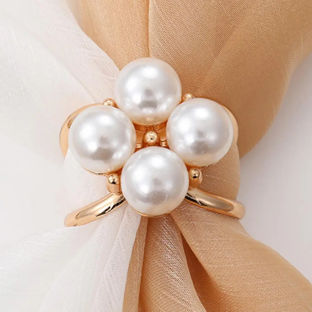 

4 шт. X-образные кольца для шарфа, зажимы для шарфа с искусственным жемчугом в форме камелии, металлические застежки-держатели для женских шелковых шарфов, рубашек, накидок