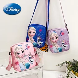 Frozen Children Bag Cute Princess Crossbody Elsa Gift Live Single Shoulder Mobile Girl Purple Versatile Fashionable Cosmetic