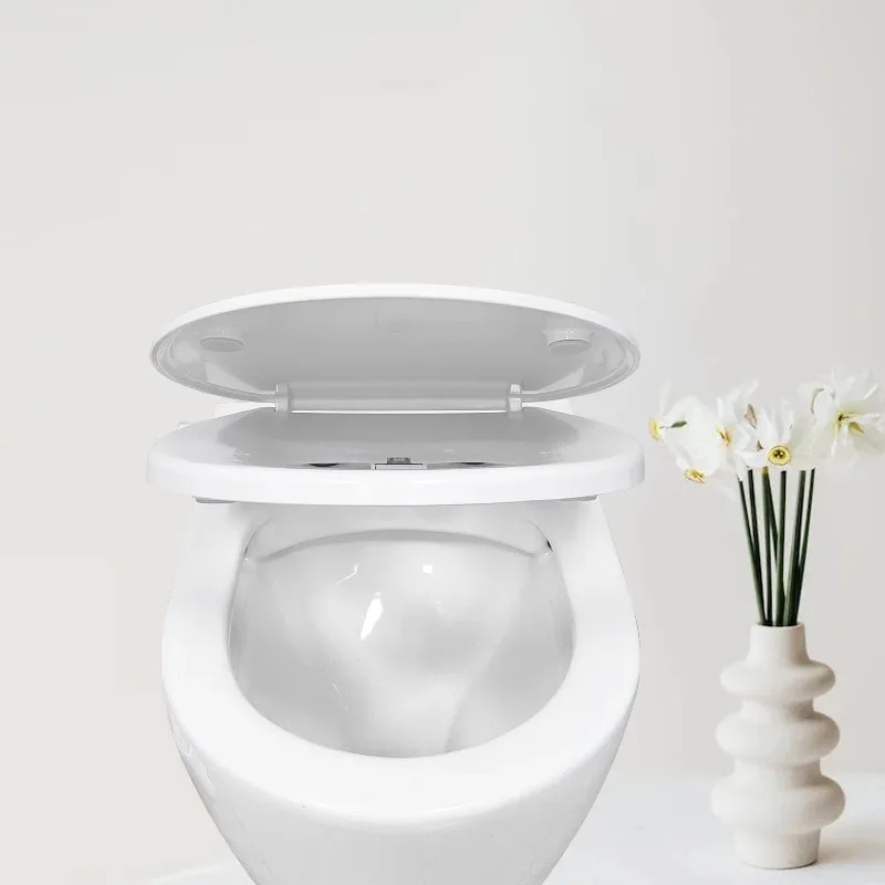 O Shape UF Bidet Toilet Seat Non Electric Double Nozzle Soft Close Easy Installation