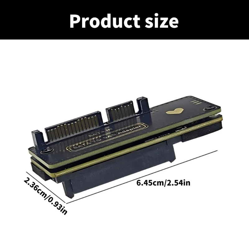 SATA3.0 to 29Pin Risers Card SATA3.0 to 29Pin HDD/Solid States Disk Adapter 6Gbps Transfer Rate 22Pin to 29Pin Converter for PC