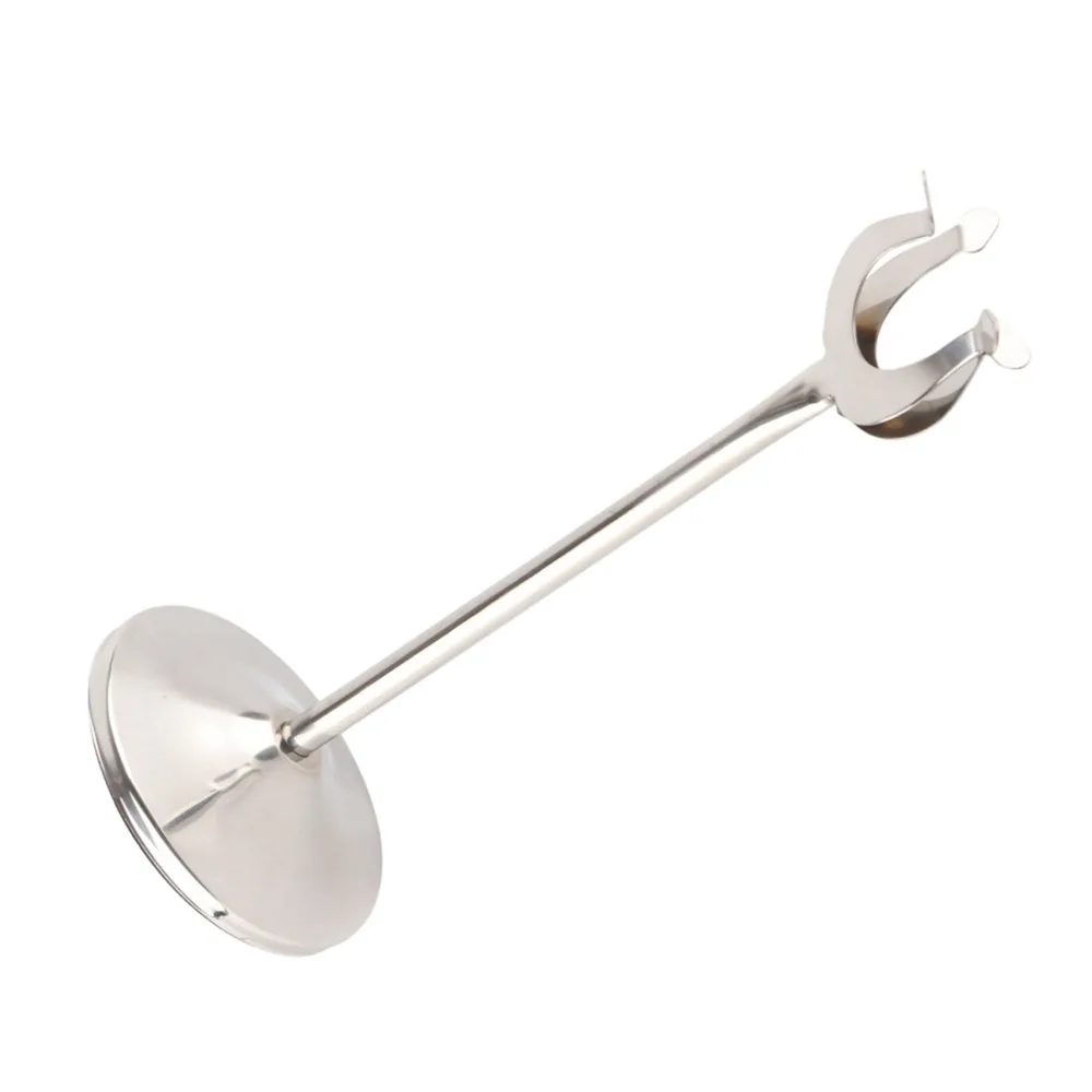 Stainless Steel Table Number Holder Thickened Non-slip Base Card Holder Durable U Shaped Menu Clip Stand Wedding Party