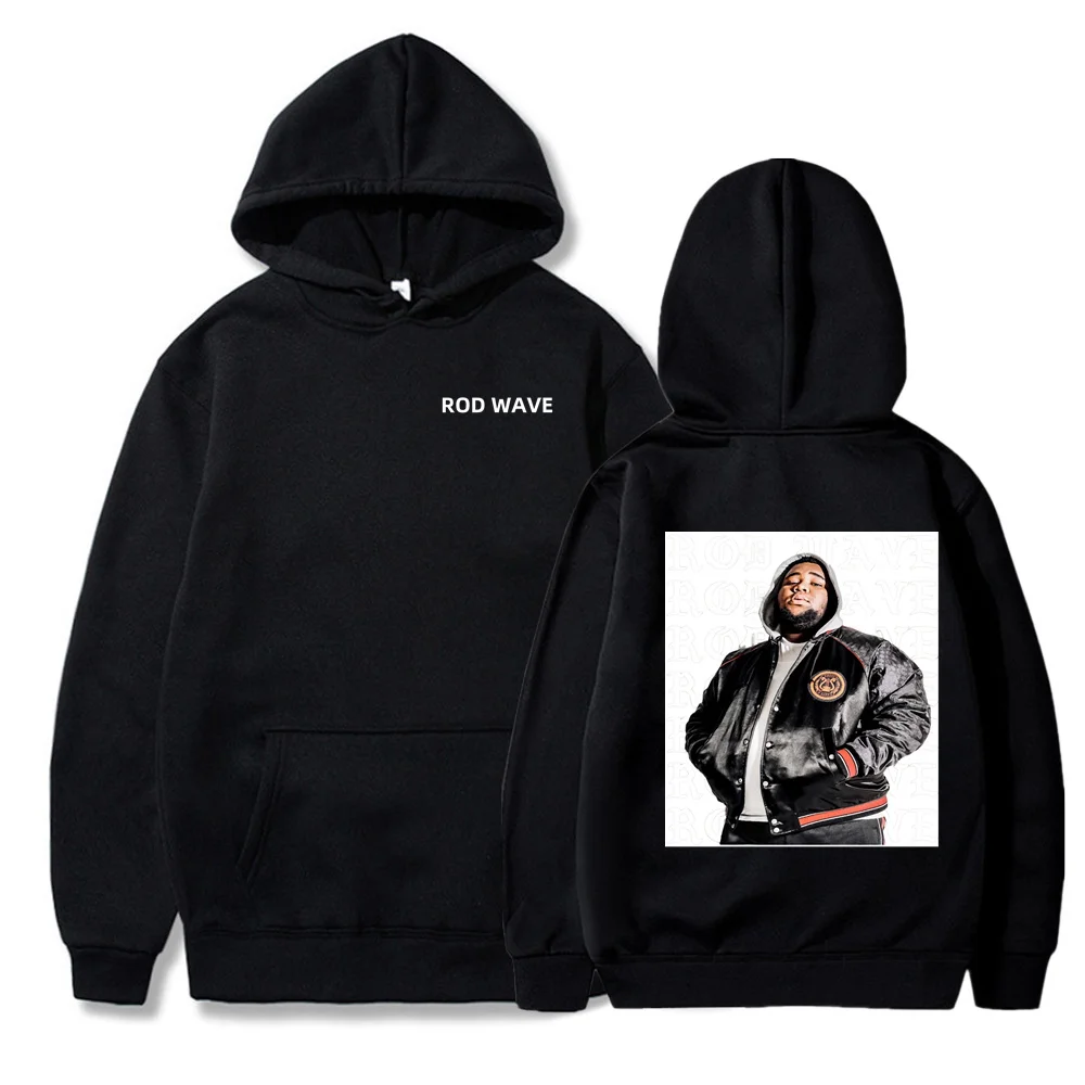 

Rod Wave Merch Ретро Винтаж Легкая толстовка с капюшоном Осенне-зимняя толстовка Мужская повседневная модная модная теплая толстовка