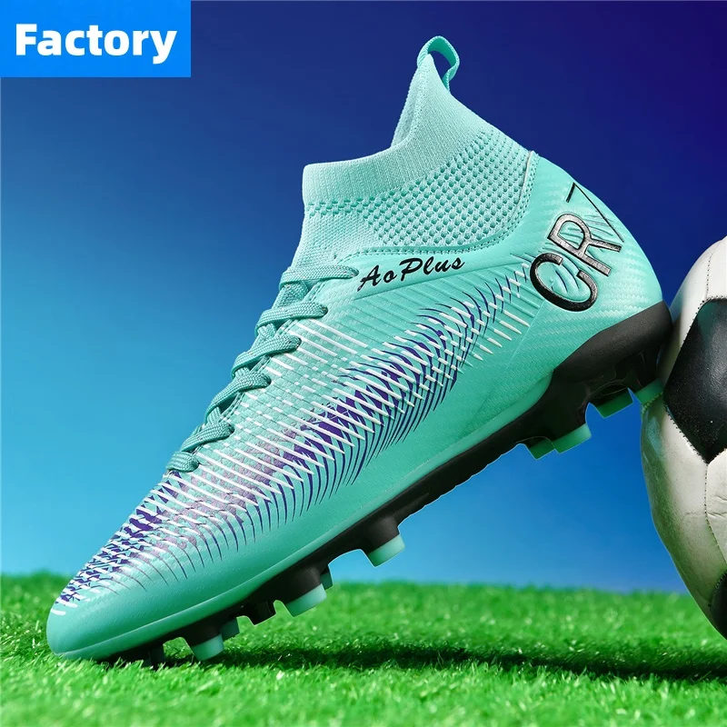 

NEW Men Professional Football Shoes Society Cleats Soccer Shoes Original Indoor Football Field Boots Grass Training FG Sneaker