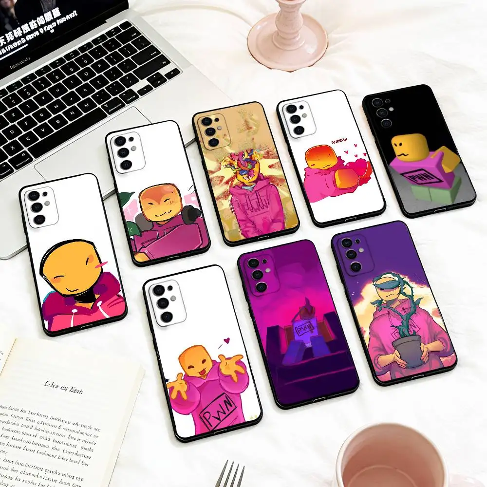 

G-Game A-Andrew Bad Things Phone Case For Samsung S 25,24,23,22,30,21,10,9,Ultra,Plus,Lite,FE,4,5 G Soft Black Case