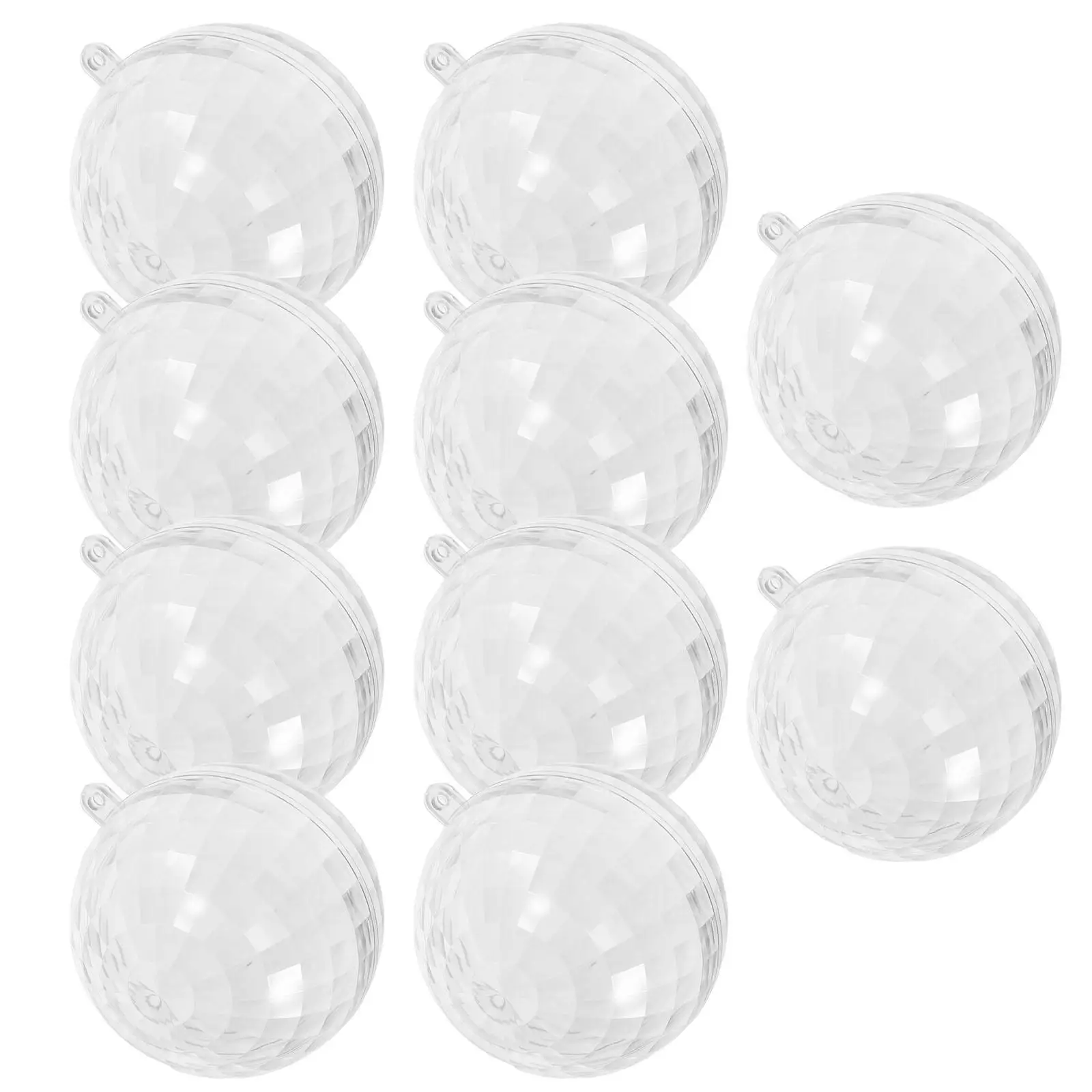 

10 Pcs Refraction Ball Wedding Candy Box Domes Christmas Chocolate Holder Clear Plastic Boxes Sturdy Material Unique Design