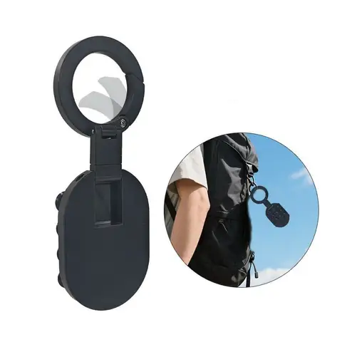3 In 1 Magnetic Phone Stand 360° Rotatable Foldable Stand With Carabiner Suitable Upgraded Version: Magnetic and Suction Cup