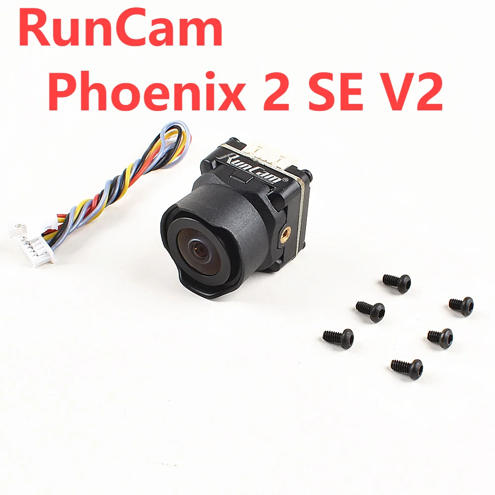 RunCam Phoenix 2 SE V2 Phoenix 2 Special Edition Camera DC 5-36V 2.1mm 8.9g 19*19*22mm Camera for RC FPV Racing Drone Quadcopter