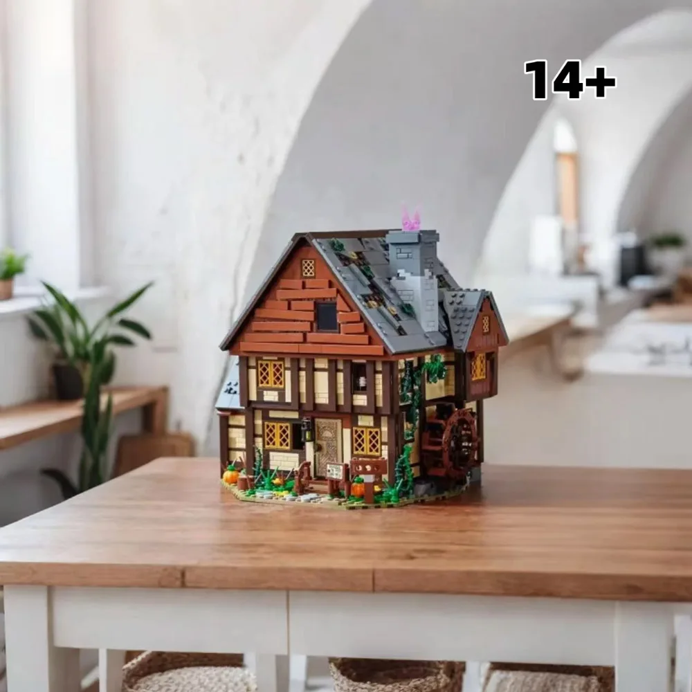 

Creative MOC 2025 New compatible 21341 Sisters Cottage Assembled for Kids Gifts Building blocks Home Set Decoration