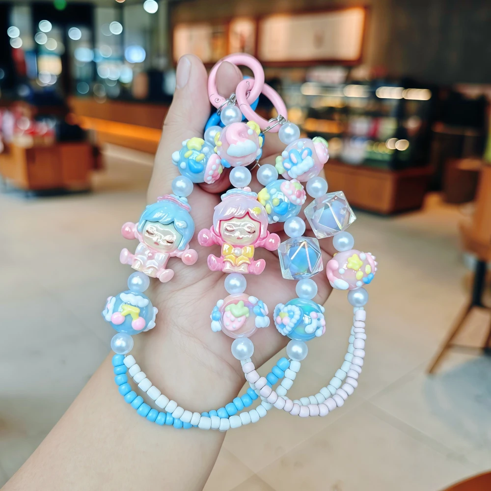 

Kawaii Elf Animation Mobile Phone Chain, Girl Bag Pendant, Car Key Chain, Exquisite Gifts.