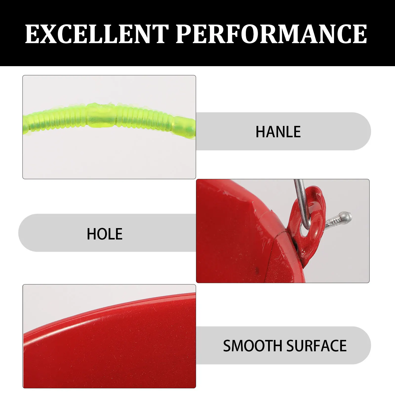 Fire Emergency Sand Bucket Iron Scratch Resistant Portable Handheld Utility Bucket Strong Bearing Capacity Metal Storage