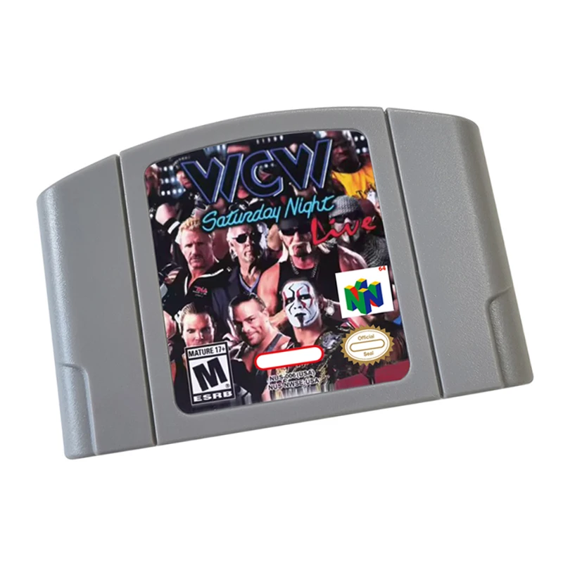 WCW Saturday Night Live 64-битный картридж для видеоигр для игровой консоли версии США