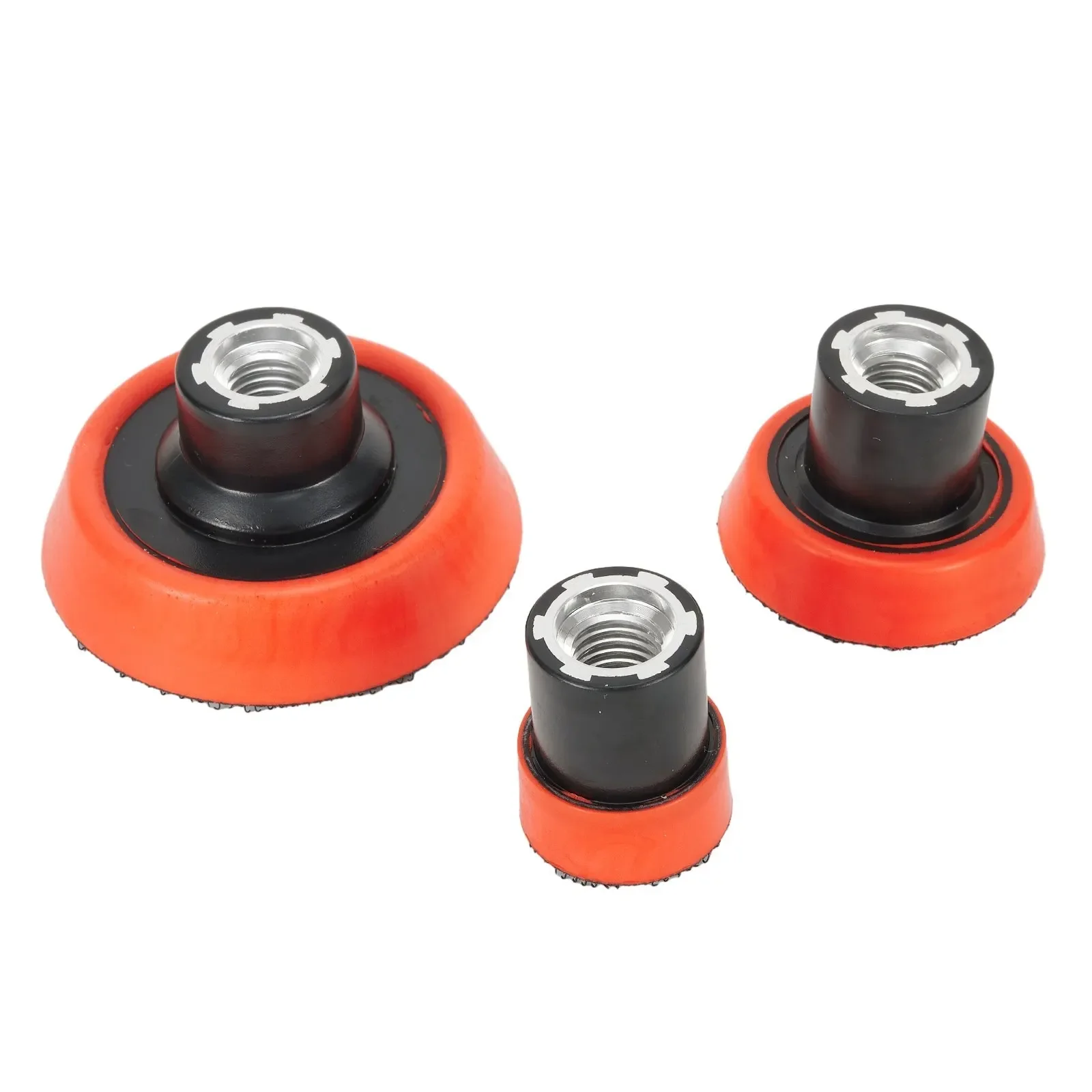 3 pezzi 1/2/3In piastra di supporto Pad di levigatura supporto per tampone di lucidatura cuscinetti in spugna M14 accessori di ricambio per utensili elettrici fai da te per la casa