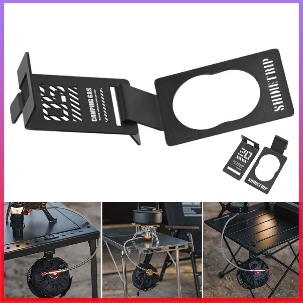 

Крепление для газового баллона из нержавеющей стали, держатель для кемпингового стола, зажим для газового баллона для кемпингового стола IGT