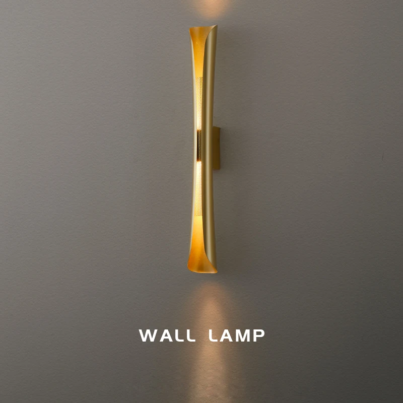 New Arrival Artistic Indoor Decorative Golden Wall Lamp for Home Living Room Villa Romantic Wall Lustre Sconce