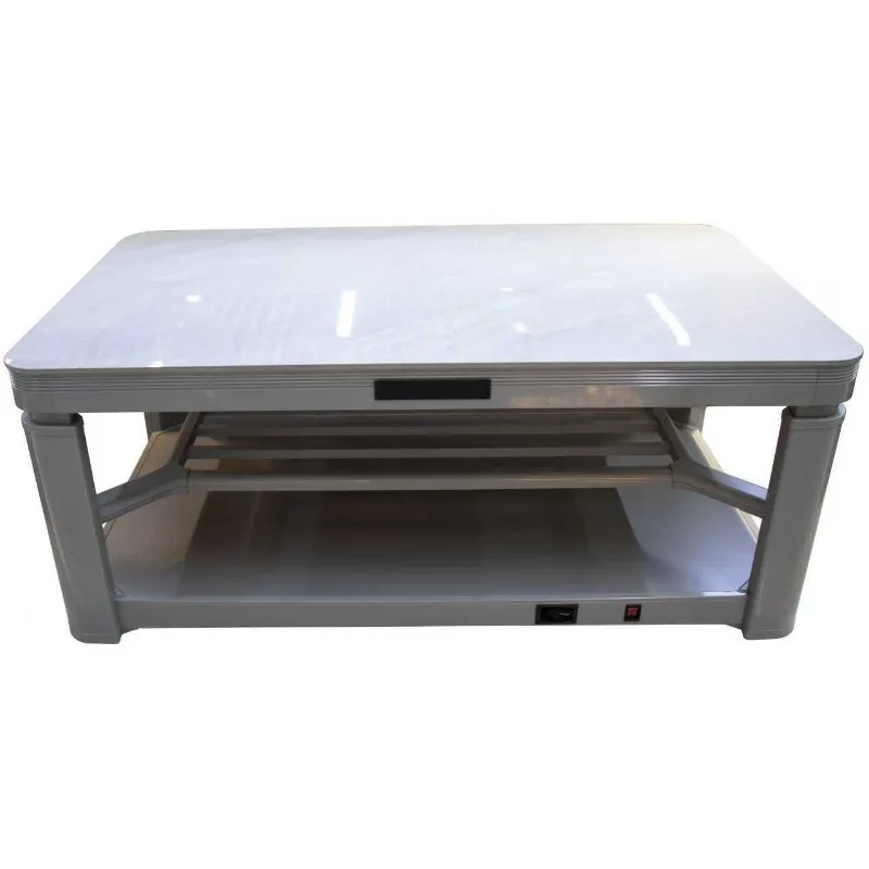 

Rectangular voice heating coffee table living room can lift electric heater mobile electric heating table