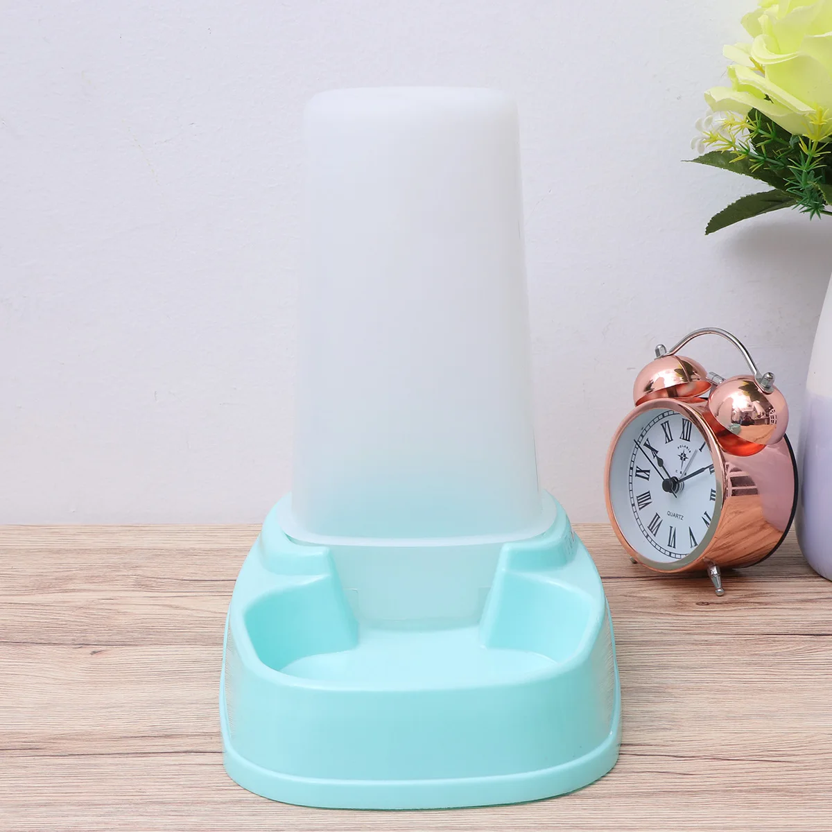 

Automatic Feeding Bucket Cat Feeder Feeders Dispenser Pet Dog Food Drinking Fountain