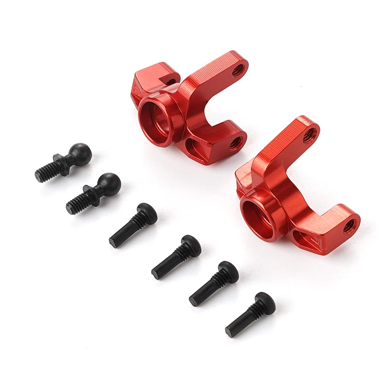 

RCGOFOLLOW Aluminum Steering Hub Carrier for 1/16 RC Crawler LOSI Mini-B 1/18 Mini-T 2WD OFF-Road Racing Buggy Car Upgrade Parts