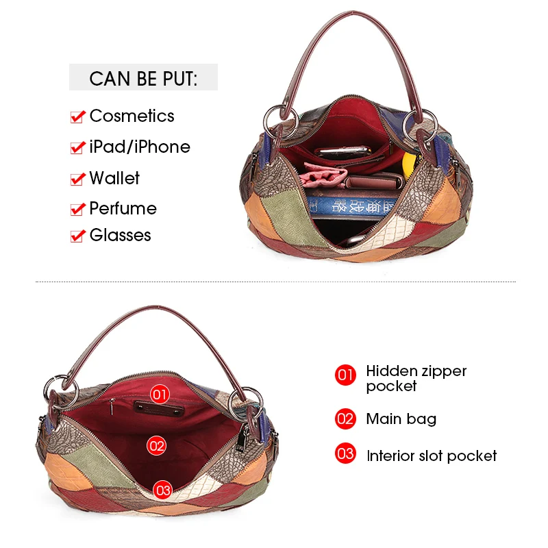 Bucket Bags Women Fashion New Vintage Leather Handbags Designer Top Handle Large Capacity Totes Shoulder Messenger Bag New