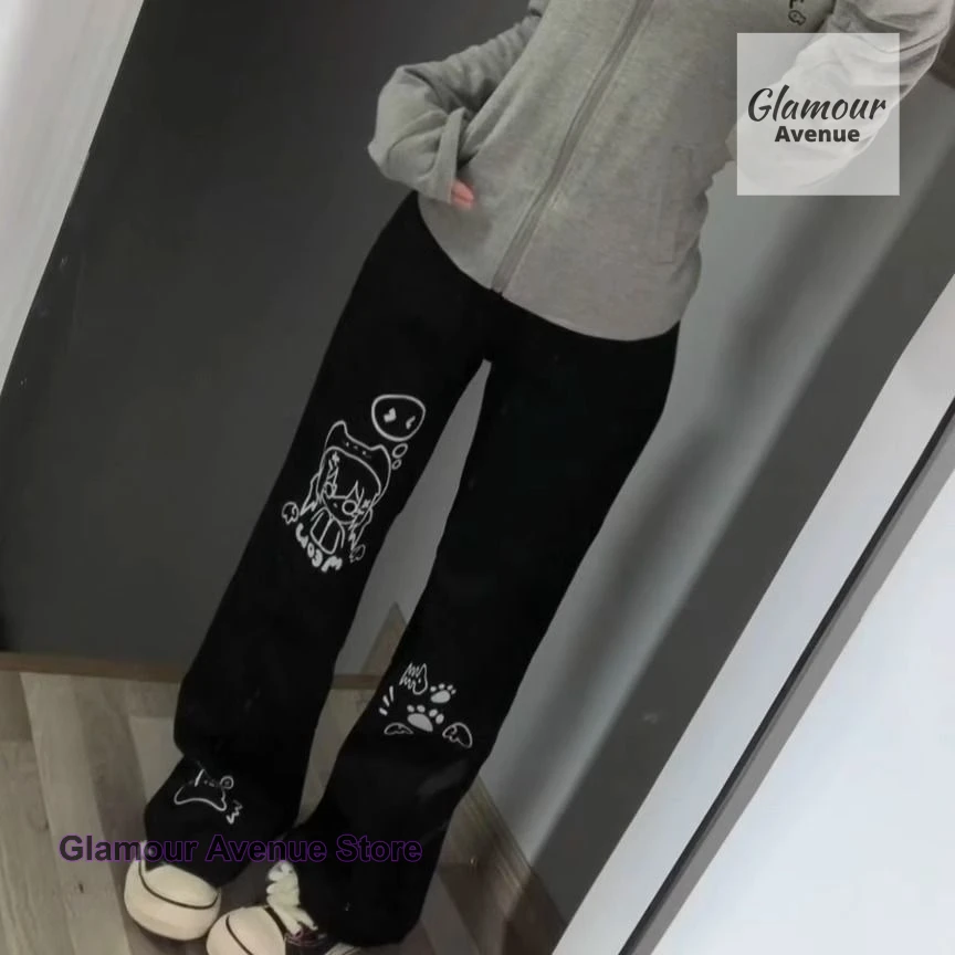 Japanese curtilage is sprouting casual pants. Women's new short loose wide-leg casual joker slim pants in spring and autumn.