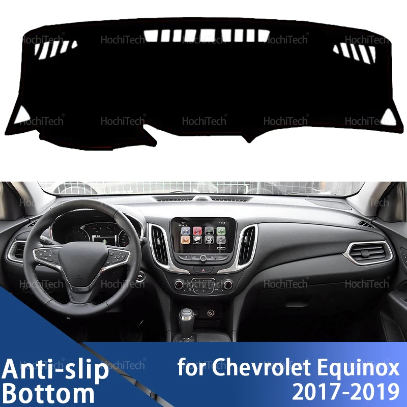 

For Chevrolet Equinox 2017 2018 2019 MK3 3rd Gen 3 Holden Equinox Dashboard Cover Avoid Light Pad Instrument Platform Mat Carpet